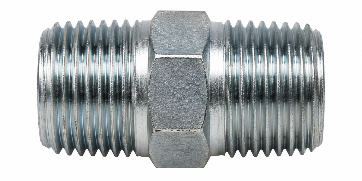 177.9122DS - Hex Nipple Steel 1/2
