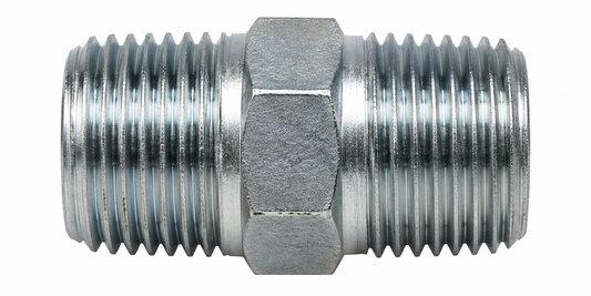 177.9122DS - Hex Nipple Steel 1/2