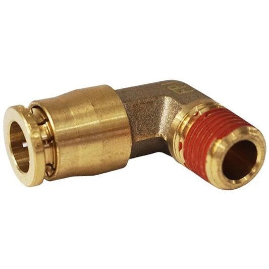 177.13B696B - Brass PLC Male SWL Elbow 3/8 X 1/4 in.