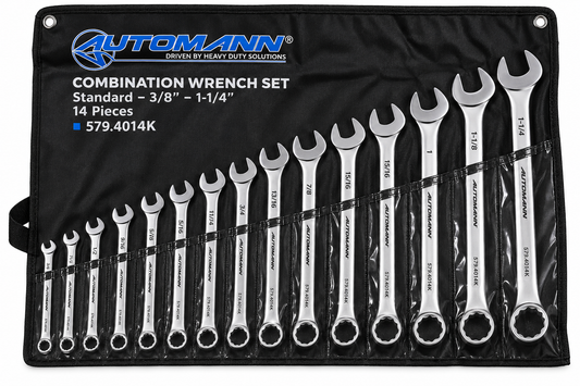 579.4014K - Combination Wrench Set Standard 14pc