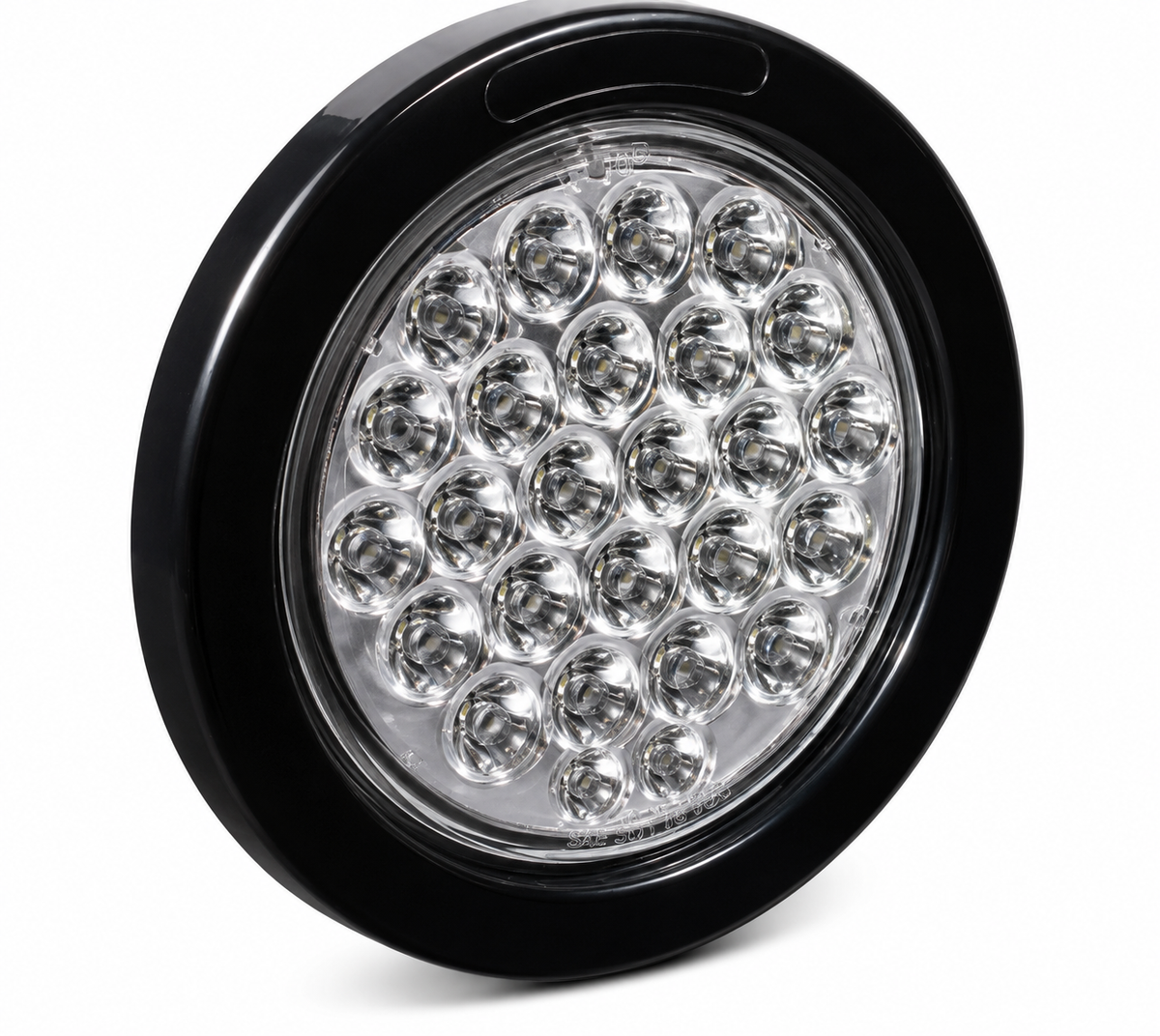 571.LD40CR24-K - LED STT Light Kit 4in Clear Lens Red