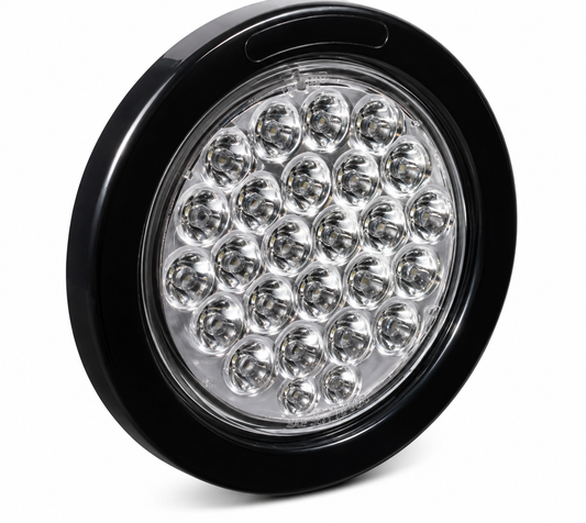 571.LD40CR24-K - LED STT Light Kit 4in Clear Lens Red