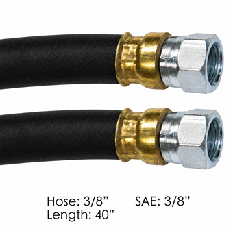 compare product 177.7440 - Air Hose Assy 3/8in 3/8in SAE Swl-40in L