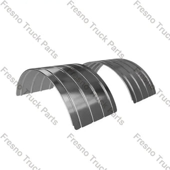 compare product Automann 562.9354-20 Full Round Polished Stainless Steel Truck Fender 304