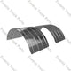 Automann 562.9354-20 Full Round Polished Stainless Steel Truck Fender 304