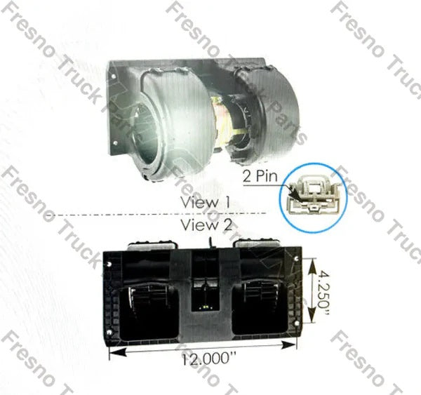 Automann 830.21223BE Volvo HVAC Blower Motor