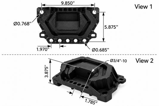 M46852 - Motor Mount Freightliner