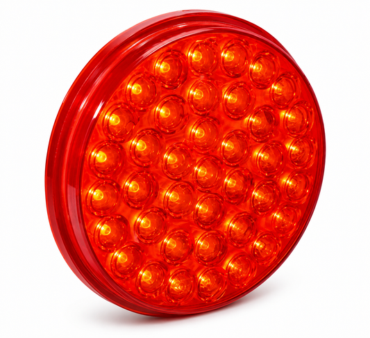 571.LD40R39 - LED S/T/T Light 4in Red 39-Diode