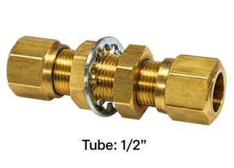 compare product 177.1462BH8 - Bulkhead DOT Compression Union 1/2in