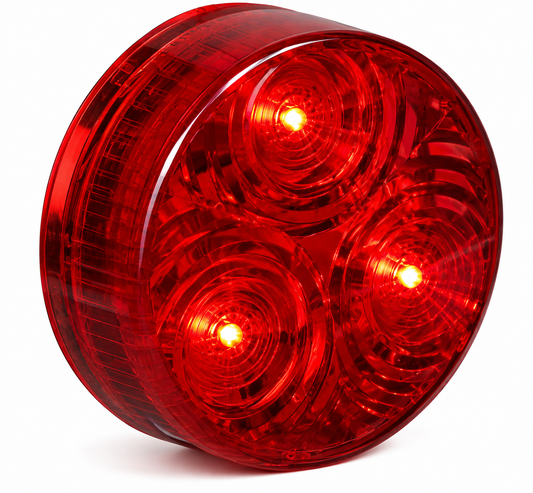 571.LD30R3 - Marker LED 2 In. Red 3-Diode