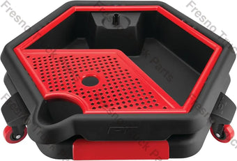 compare product Prema W4074 2-in-1 Oil Drain Pan with Tool Holder