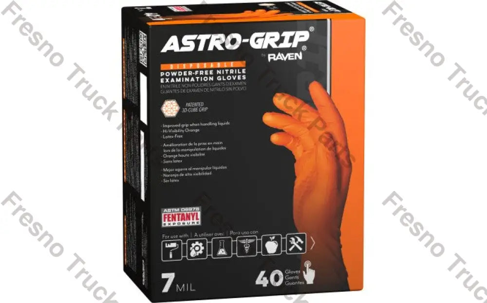 SAS 66473 Astro-Grip Powder Free Nitrile Gloves – Disposable Industrial