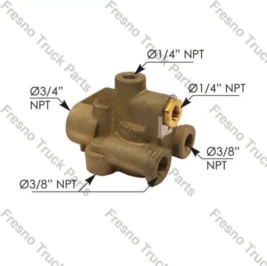 TEV Type Spring Brake Valve